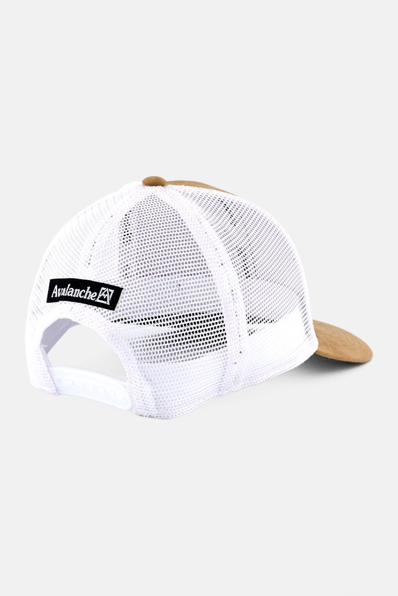 Avalanche Men Brand Logo Adjustable Cap, Khaki - Image 2